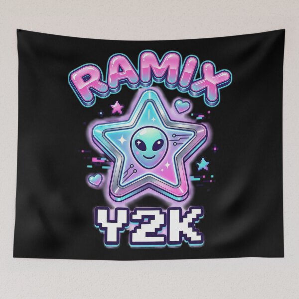 Item preview, Cyber Alien Star - Kawaii Pastel Aesthetic designed and sold by RAMIX-Y2K.