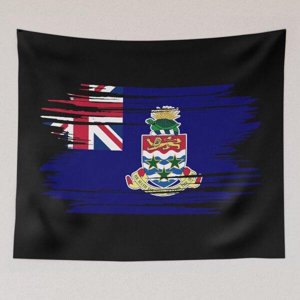 Item preview, Distressed Cayman Islands Flag KY designed and sold by shitpostee.