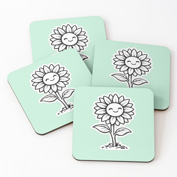 Item preview, Sunflower line art designed and sold by Content Oase.