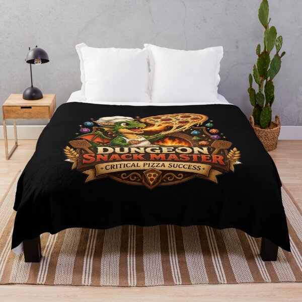 Item preview, Dungeon Snack Master - Critical Pizza Success Dragon designed and sold by BadhbhLoot.