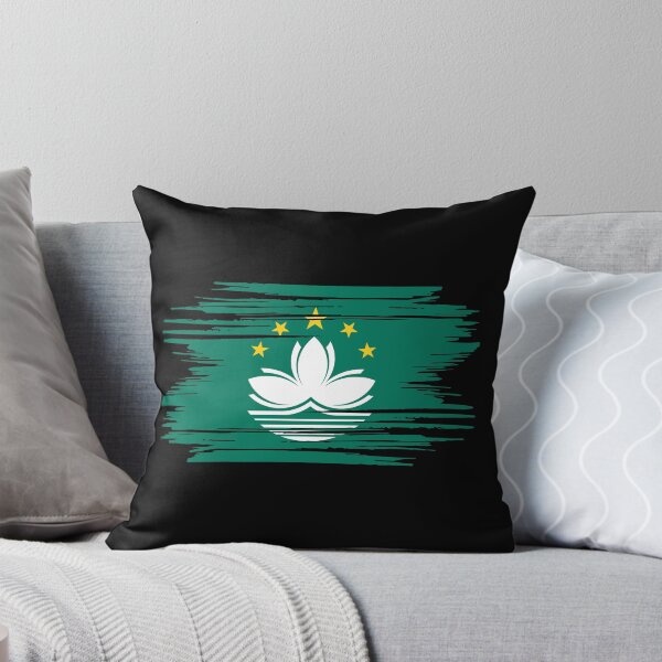 Item preview, Distressed Macau Flag MO designed and sold by shitpostee.