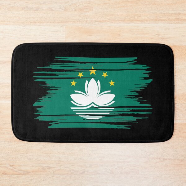 Item preview, Distressed Macau Flag MO designed and sold by shitpostee.