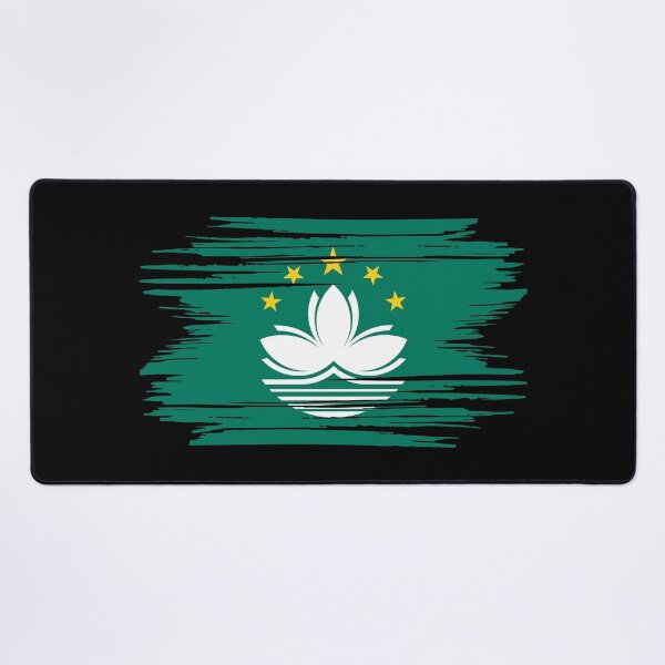Item preview, Distressed Macau Flag MO designed and sold by shitpostee.