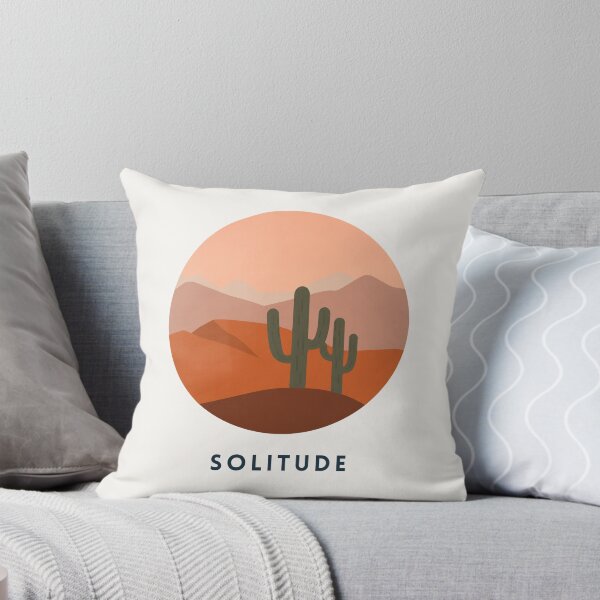 Item preview, Solitude – Minimalist Cactus Desert Circle Art designed and sold by NeededTees.