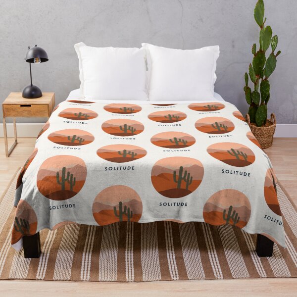 Item preview, Solitude – Minimalist Cactus Desert Circle Art designed and sold by NeededTees.