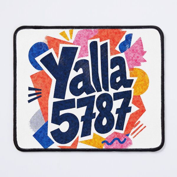 Item preview, Yalla 5787 Jewish New Year - Rosh Hashanah designed and sold by Amber Dove Studio.