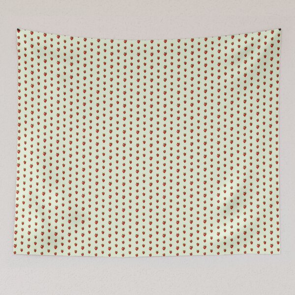 Item preview, Green Plaid and Strawberries Pattern  designed and sold by LouieVanille.