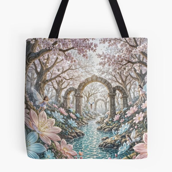 Item preview, Fairies Dance in a Cherry Blossom Forest designed and sold by Fanta-sticky.