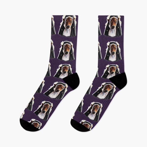 Item preview, Holy Cow Nun - Sticker  designed and sold by CROFTARTS.