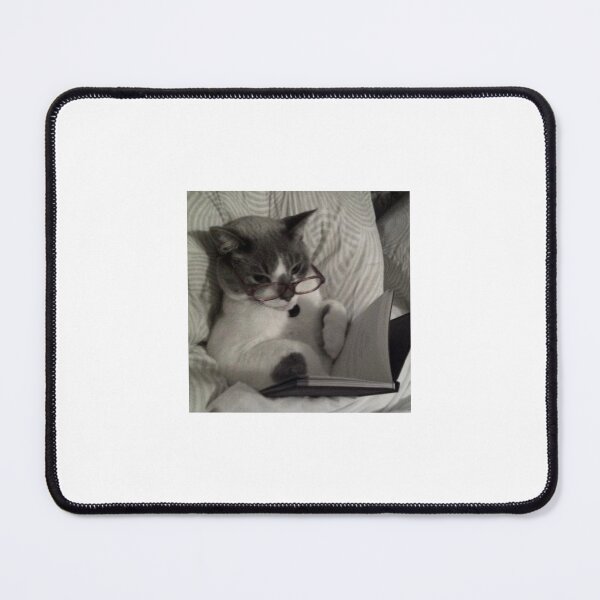 Item preview, Cat reading a book designed and sold by Ratcatdoggg.