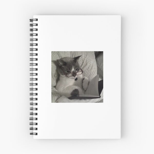 Item preview, Cat reading a book designed and sold by Ratcatdoggg.