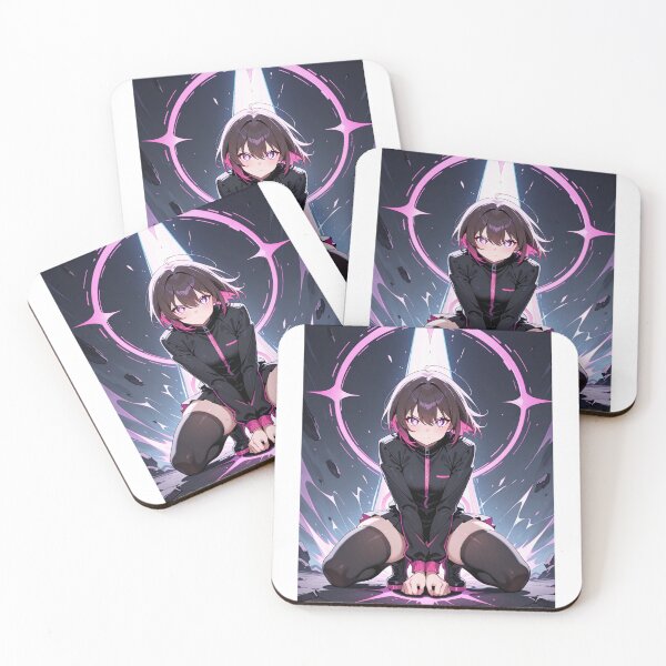 Item preview, Manga - Futuristic Heroine Character, Dynamic Cyberpunk Anime Style designed and sold by AnimeShin.