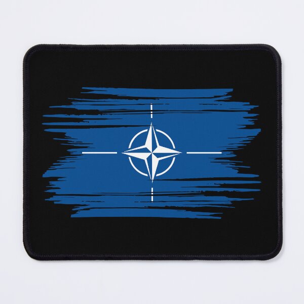 Item preview, Distressed NATO Flag designed and sold by shitpostee.