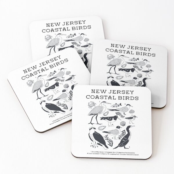 Item preview, New Jersey Coastal Birds designed and sold by Brianaidesigns.