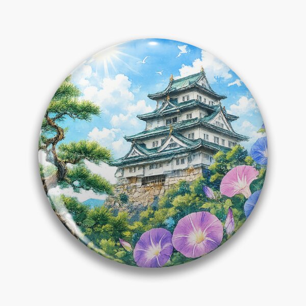 Item preview, japanese castle in summer designed and sold by Hanohano3.