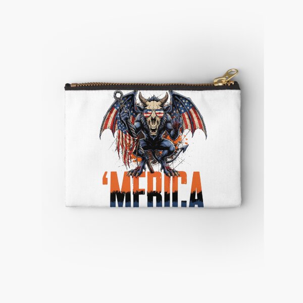 Item preview, 'Merica Jersey Devil American Flag Wings Tee v2 designed and sold by DarylWelsh2024.