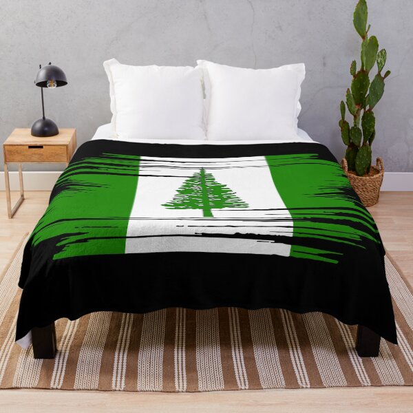 Item preview, Distressed Norfolk Island Flag NF designed and sold by shitpostee.