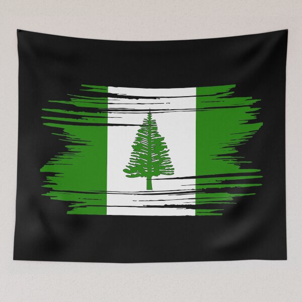 Item preview, Distressed Norfolk Island Flag NF designed and sold by shitpostee.