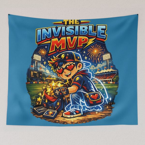 Item preview, The Invisible MVP Sports T-Shirt | Hidden Hero Sibling Apparel designed and sold by irfanshikh.