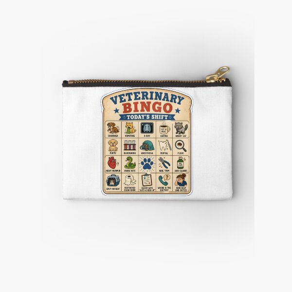Item preview, Veterinary Bingo Today's Shift - Funny Veterinarian Gift designed and sold by Bettybee00.