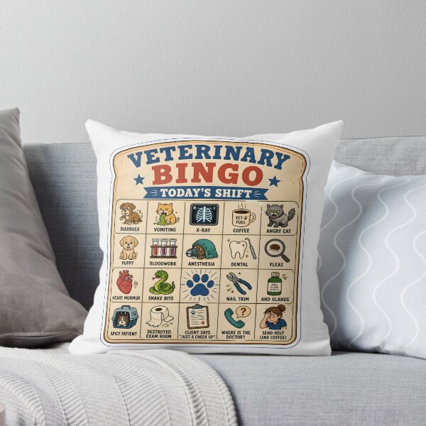 Item preview, Veterinary Bingo Today's Shift - Funny Veterinarian Gift designed and sold by Bettybee00.