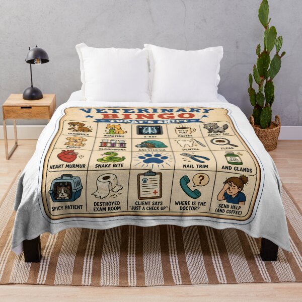 Item preview, Veterinary Bingo Today's Shift - Funny Veterinarian Gift designed and sold by Bettybee00.