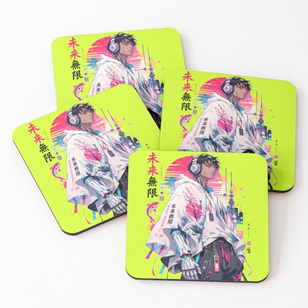 Item preview, Neon Soul – Mirai Shōnen | Cyberpunk Future Boy designed and sold by Cavalier-org.