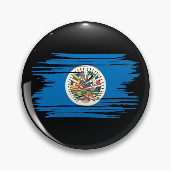 Item preview, Distressed Organization Of American States Flag designed and sold by shitpostee.