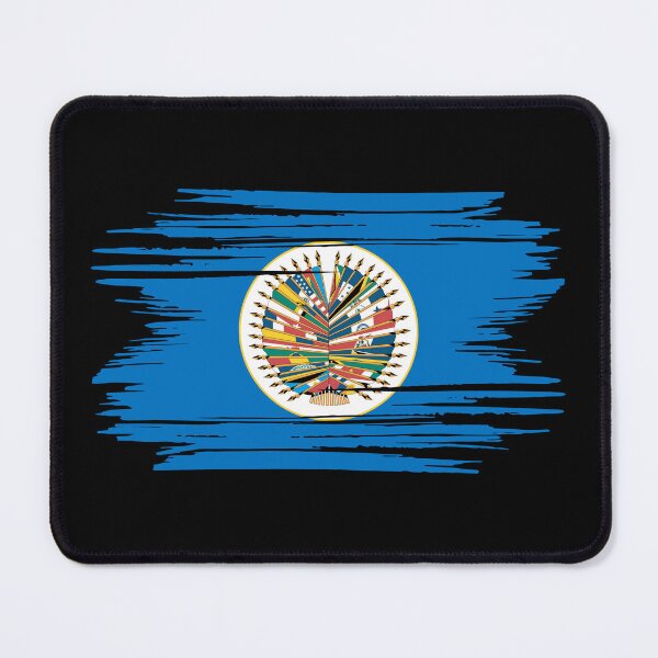 Item preview, Distressed Organization Of American States Flag designed and sold by shitpostee.
