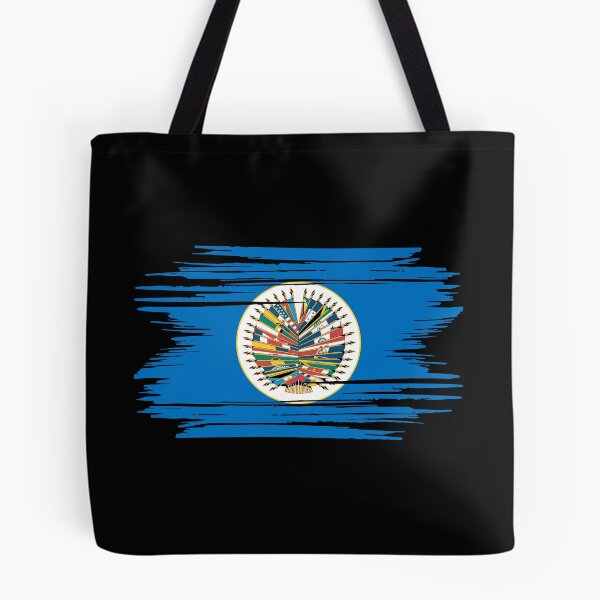 Item preview, Distressed Organization Of American States Flag designed and sold by shitpostee.