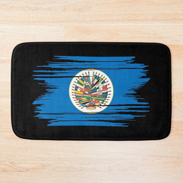 Item preview, Distressed Organization Of American States Flag designed and sold by shitpostee.