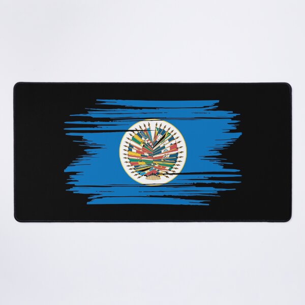 Item preview, Distressed Organization Of American States Flag designed and sold by shitpostee.