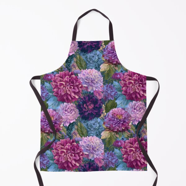 Item preview, Minimalistic Dahlias  - Retro Flower Floral  - Gifts For Girlfriend designed and sold by RoyalStarsPatts.