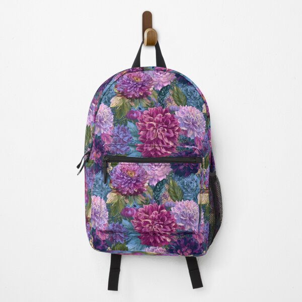 Item preview, Minimalistic Dahlias - Retro Flower Floral - Gifts For Girlfriend designed and sold by RoyalStarsPatts.