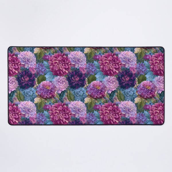 Item preview, Minimalistic Dahlias  - Retro Flower Floral  - Gifts For Girlfriend designed and sold by RoyalStarsPatts.
