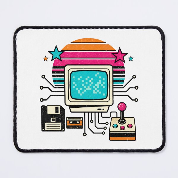 Item preview, Raised On 80s 90s Retro Technology Pixel Memories designed and sold by PixelBlob.