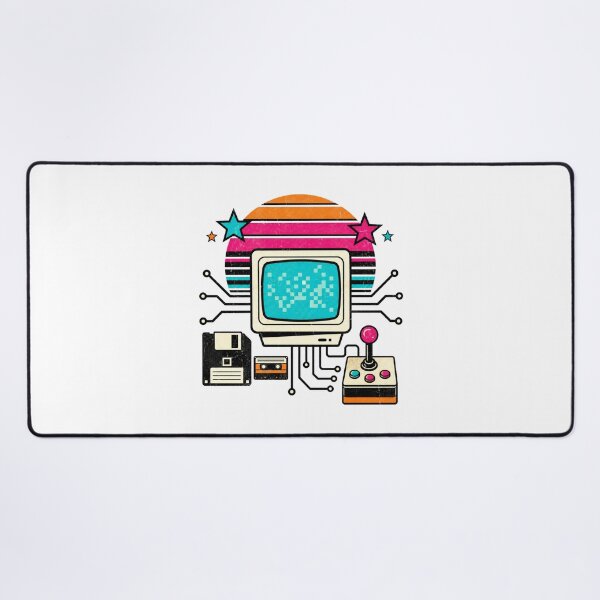 Item preview, Raised On 80s 90s Retro Technology Pixel Memories designed and sold by PixelBlob.
