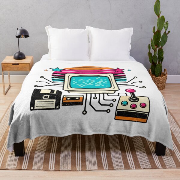 Item preview, Raised On 80s 90s Retro Technology Pixel Memories designed and sold by PixelBlob.
