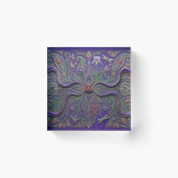 Item preview, Golden floral dream world designed and sold by Sigtrix.