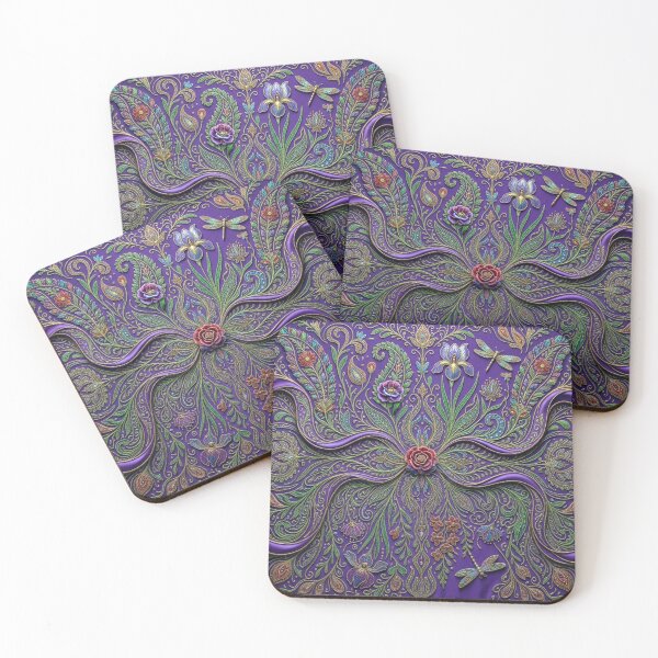 Item preview, Golden floral dream world designed and sold by Sigtrix.