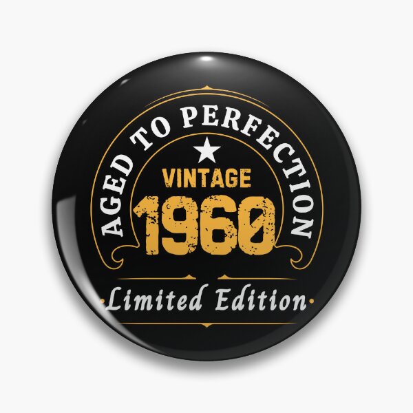 Item preview, 1960 Limited Edition, Aged To Perfection designed and sold by NumbersFort.