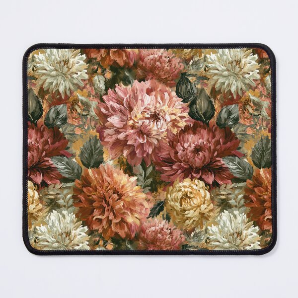 Item preview, Minimalistic Dahlias - Retro Flower Floral - Gifts For Girls designed and sold by RoyalStarsPatts.