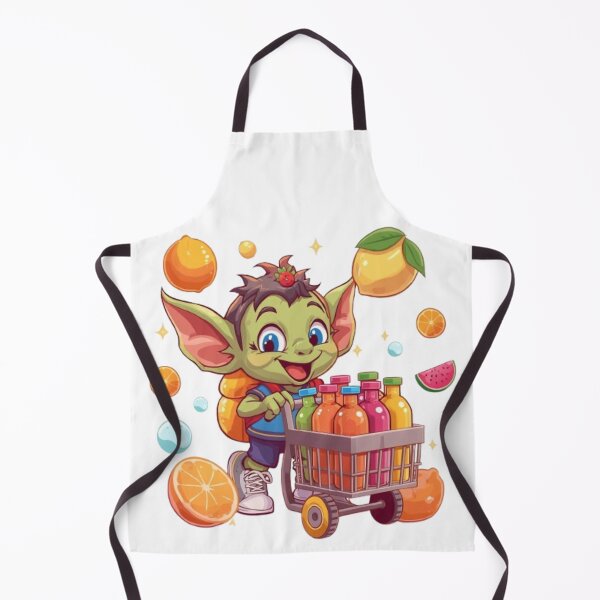 Item preview, Juice Goblin Sticker | Funny Fruit Monster Kawaii Mascot Design designed and sold by Stylestickers55.
