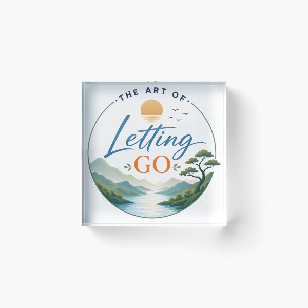 Item preview, The Art of Letting Go Design designed and sold by Nicha Studio.