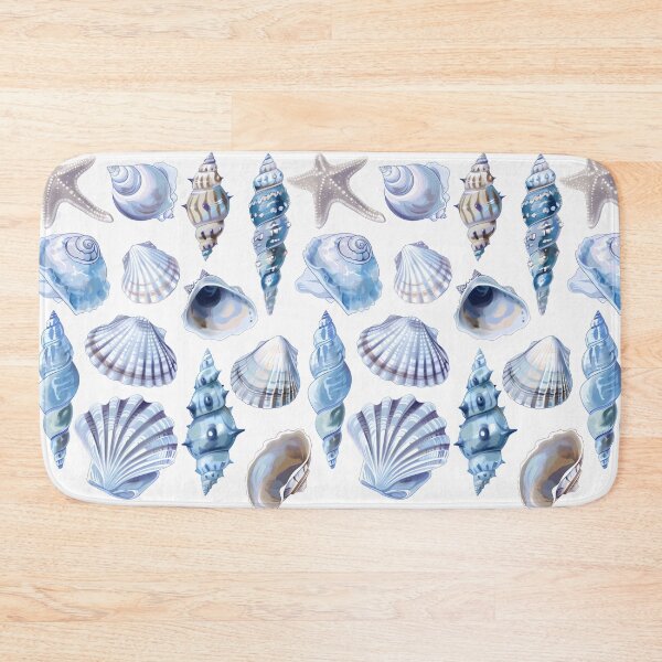 Item preview, Blue Seashells designed and sold by xiao xuans.