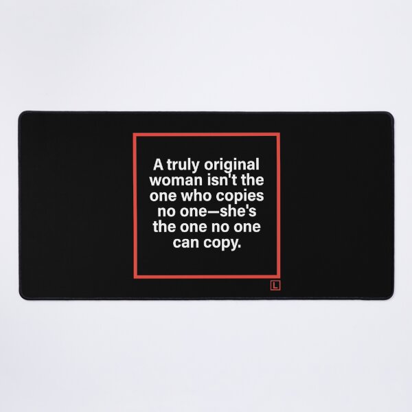Item preview, Red Frame Thoughts | Minimal Typography Art designed and sold by Lifer Art and Design.