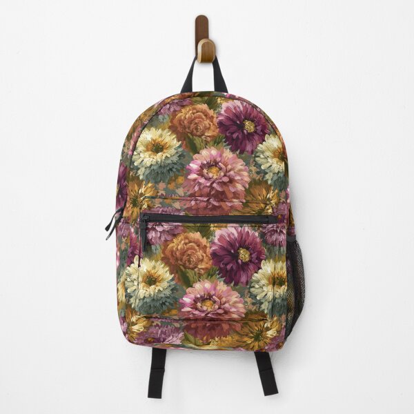 Item preview, Cute Dahlias Print - Flower Floral Pattern  - Gifts For Grandma designed and sold by RoyalStarsPatts.