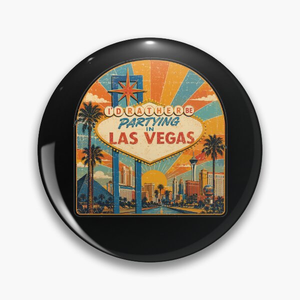 Item preview, I'd Rather Be Partying in Las Vegas Nevada Retro Vintage Travel Party designed and sold by paulo silveira.
