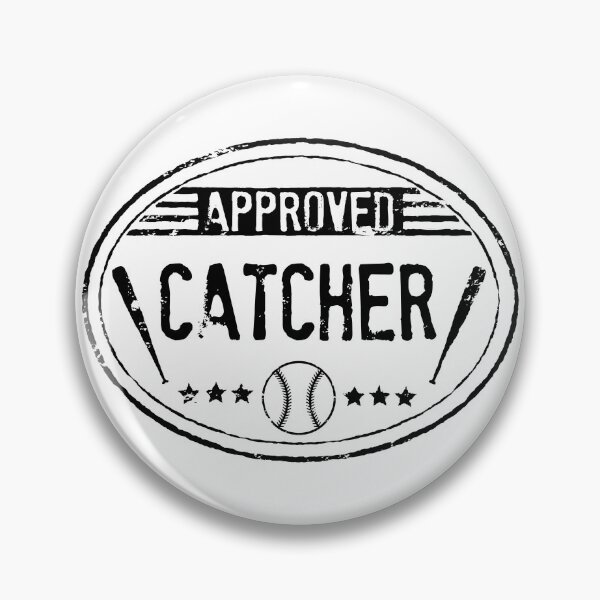 Item preview, Baseball Catcher (Approved Stamp) designed and sold by MagicEyesOnly.
