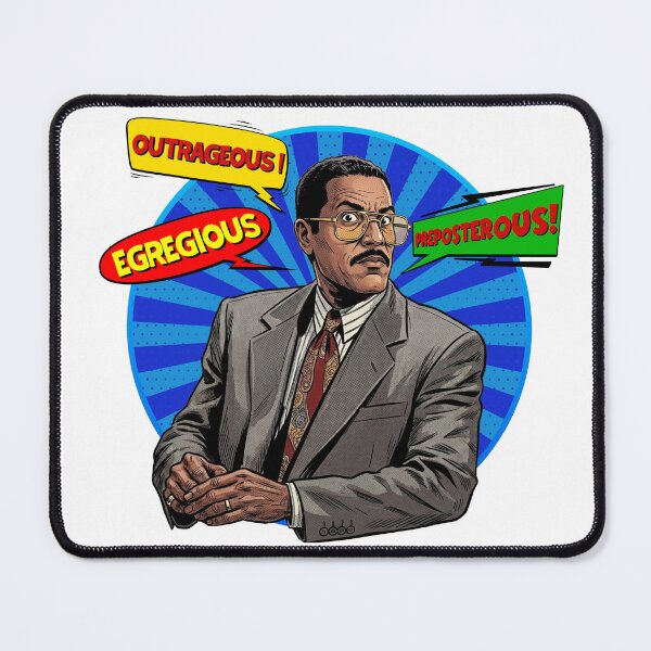 Item preview, Jackie Chiles - Outrageous, Egregious, Preposterous! designed and sold by Deviant Logic Design.